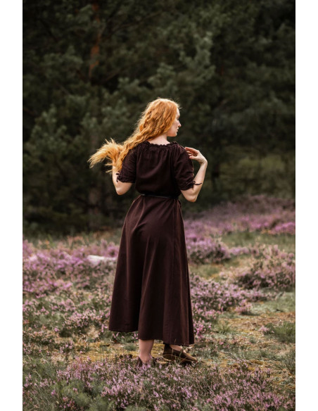 Mittelalterkleid Karen, braun