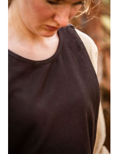Magdalena middelalderfrakke, brun farve 2