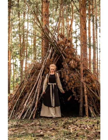 Sobrevesta medieval Magdalena, color...