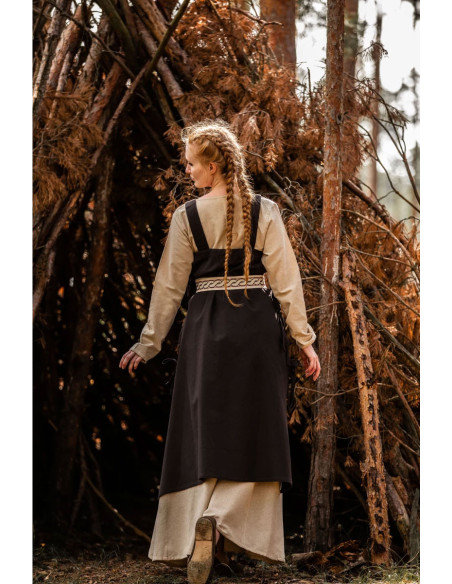 Túnica medieval para mujer Hildegard,...