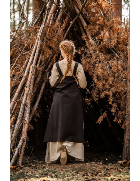 Túnica medieval para mujer Hildegard,...