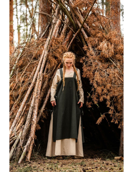 Túnica medieval para mujer Hildegard,...