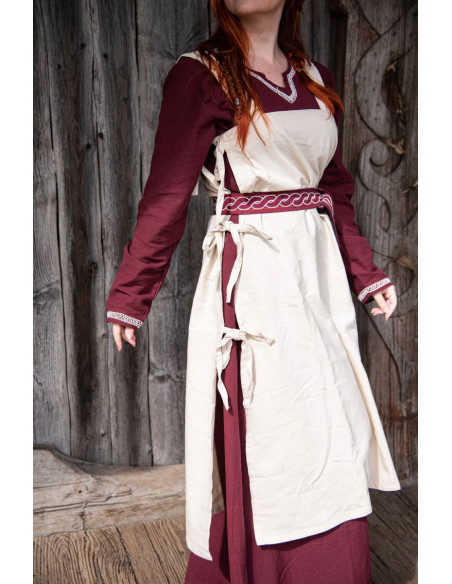 Túnica medieval para mujer Hildegard,...