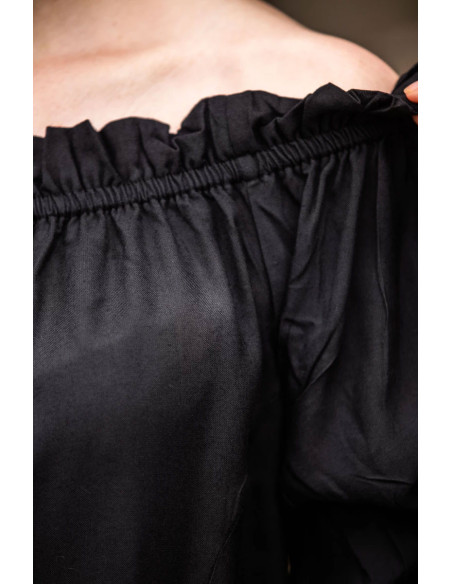 Blusa medieval clásica modelo Emma,...