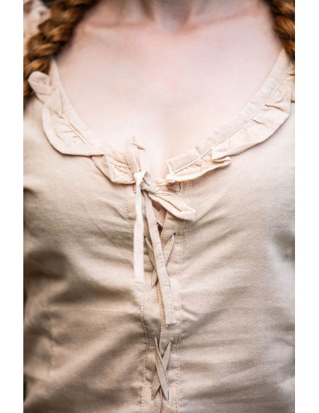 Middeleeuwse blouse vrouw Bea