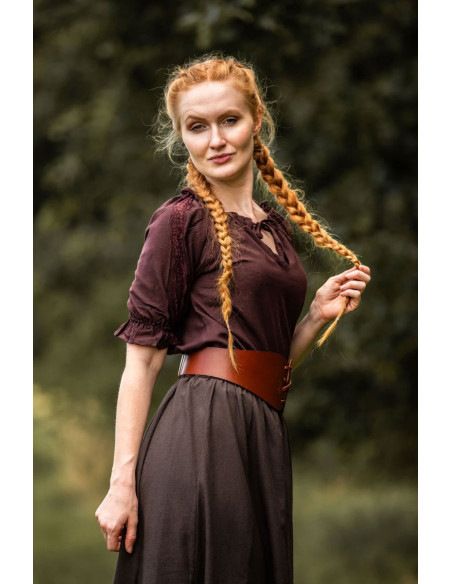 Blusa medieval lazos