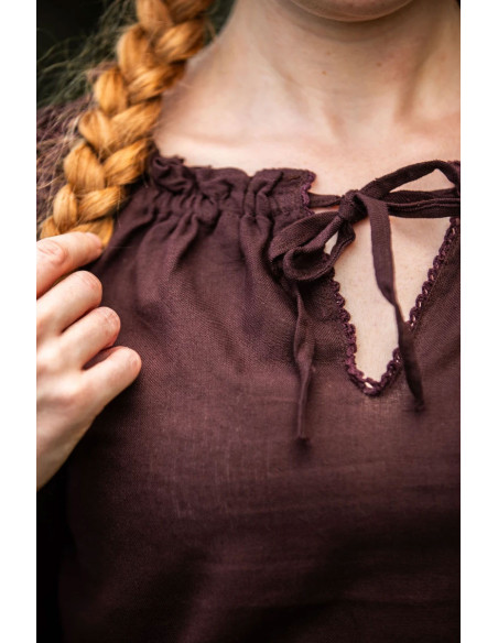 Blusa medieval lazos