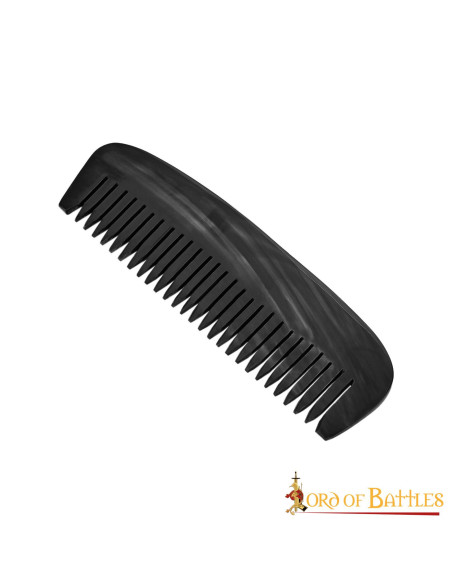 Peine medieval de cuerno hecho a mano