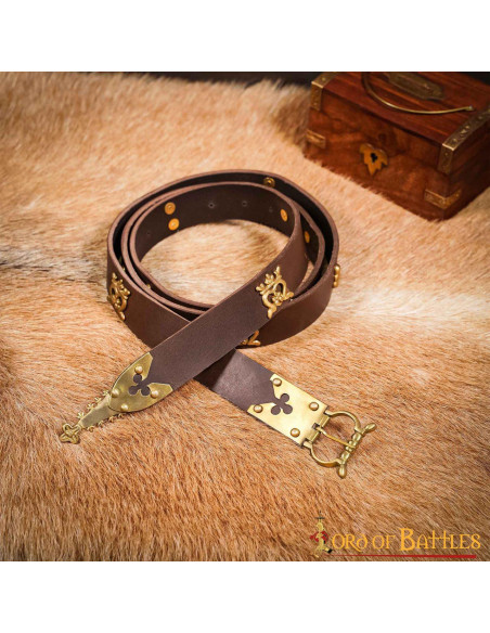 Hebilla medieval siglo XiV latón... Hebilla medieval siglo XiV latón...