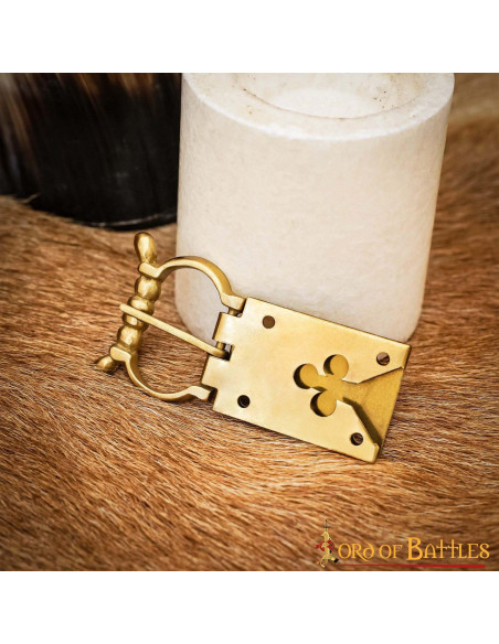 Middelalderlig spænde i messing...