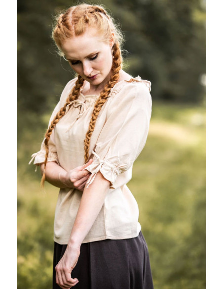 Middeleeuwse blouse voor dames