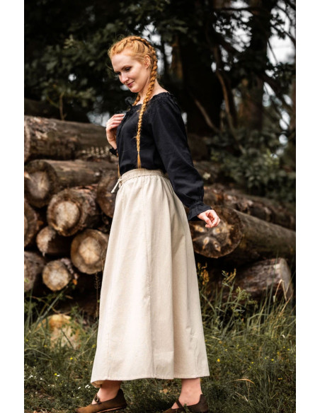 Blusa medieval manga larga