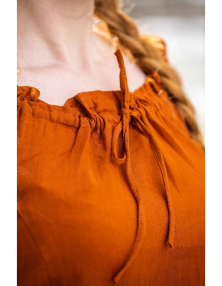 Adele mouwloze middeleeuwse blouse,...