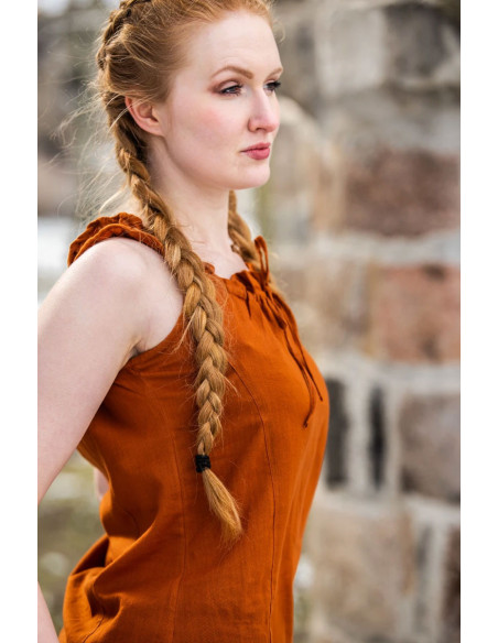 Adele mouwloze middeleeuwse blouse,...