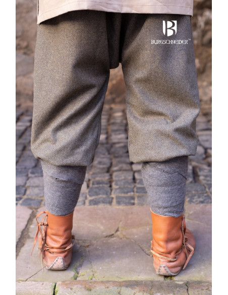 Wikingerhose Modell Rus Ivar, Grau-Oliv Wikingerhose Modell Rus Ivar, Grau-Oliv