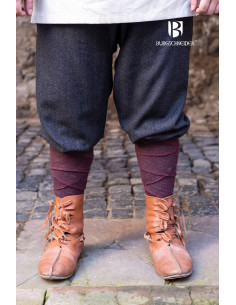 Vikingbroek model Rus Ivar, Zwart-Grijs