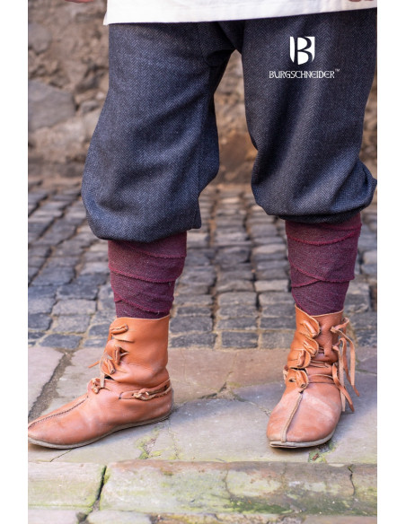 Vikingbroek model Rus Ivar, Zwart-Grijs