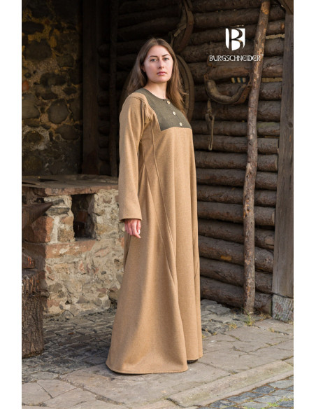 Vestido medieval modelo Rus Jadwiga,...