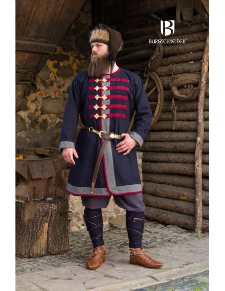 Middeleeuwse jas Rus Kosma model,...