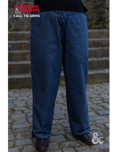 Middeleeuwse Rogue-broek, blauw