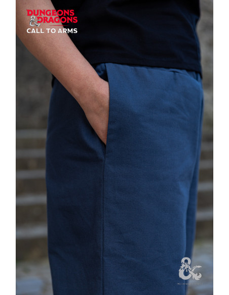 Middeleeuwse Rogue-broek, blauw