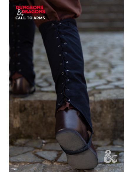 Rogues sorte middelalderlige leggings