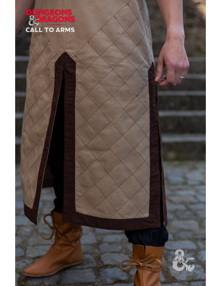 Middeleeuwse krijgerstuniek, bruin