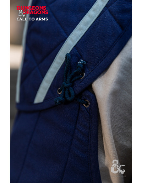 Hombreras medievales de Clérigo, azul