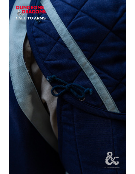 Hombreras medievales de Clérigo, azul