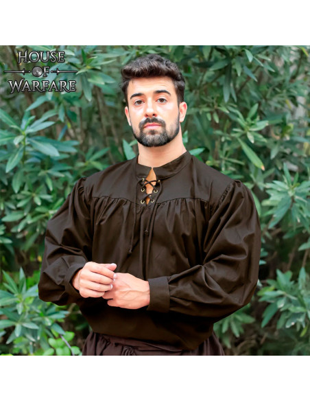 Gibbs piratenshirt, bruin