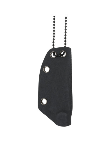 Cuchillo táctico Black Neck con funda de cuello ⚔️ Tienda-Medieval