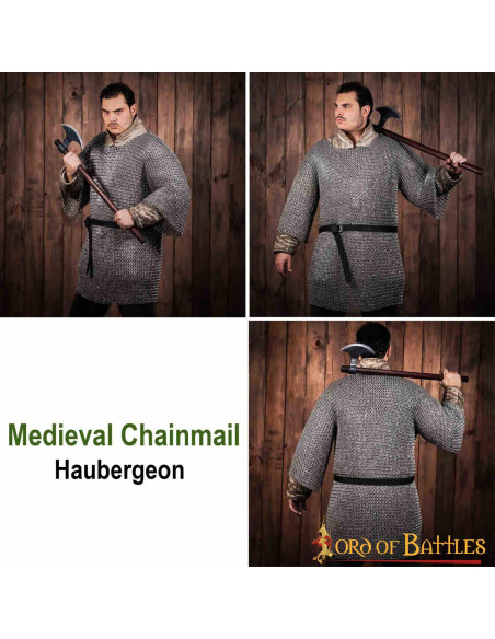 Aluminium maliënkolder met halve mouw...