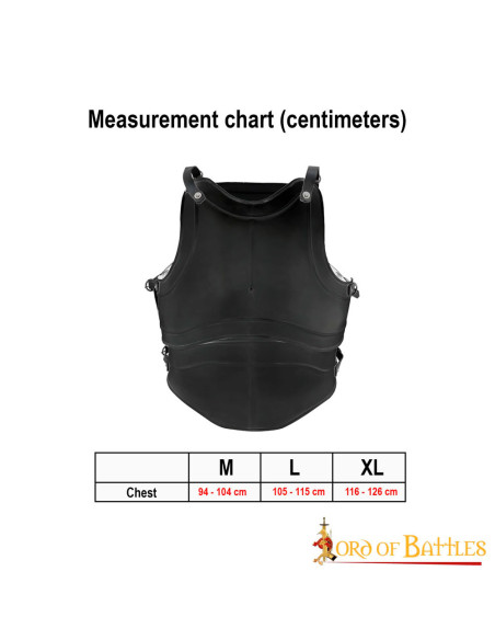 Classic Fantasy firpladet cuirass,...