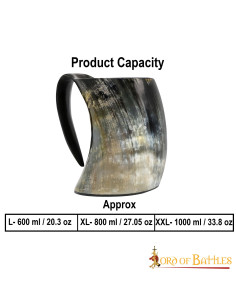 Viking ølkrus (600, 800, 1000 ml.) 2