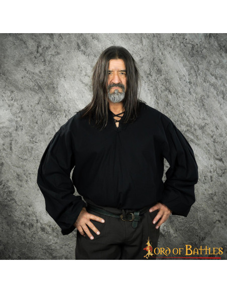 Camisa medieval algodón modelo Usna,...