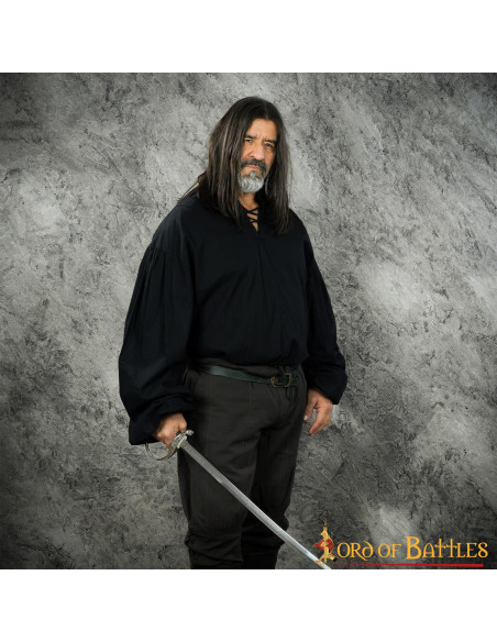 Camisa medieval algodón modelo Usna,...