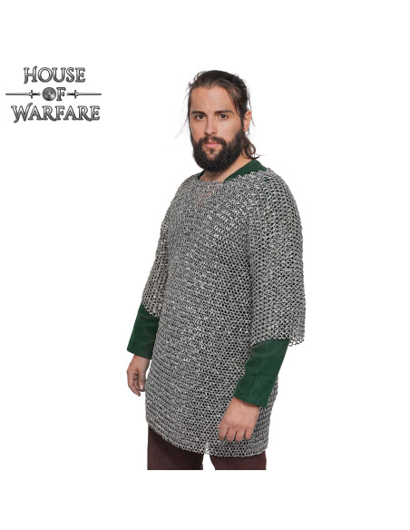 Haubergeon model aluminium ringbrynje...