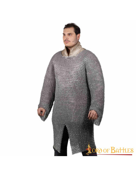 Hauberk model aluminium ringbrynje...
