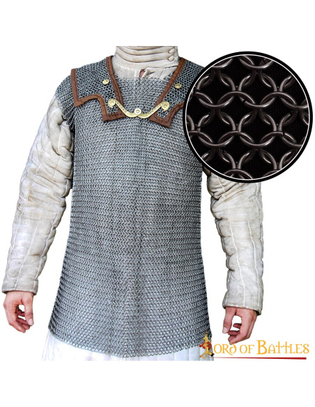 Lorica Hamata de malla en acero (9 mm.)