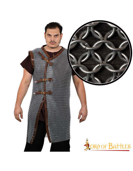 Cota de malla acero modelo Burnie (10...