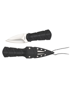 Albainox schwarzes Bootsmesser (14 cm)