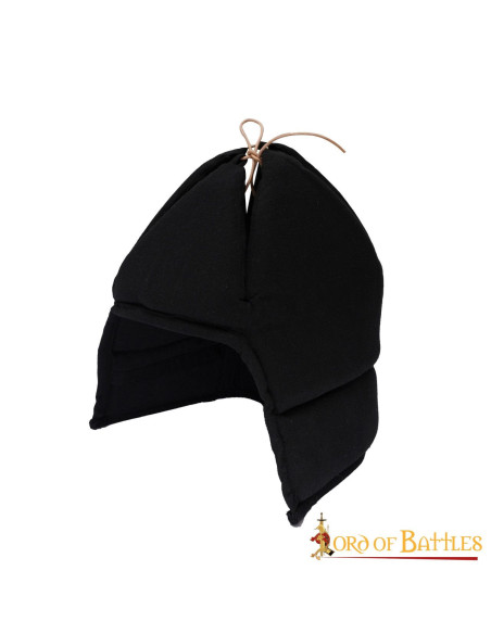 Zwart gewatteerde voering voor...