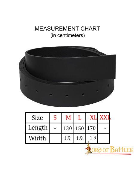 Mittelalterlicher Glattledergürtel...