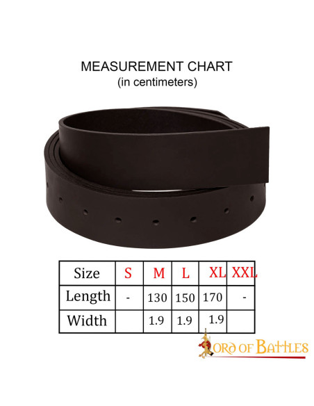 Mittelalterlicher Glattledergürtel...