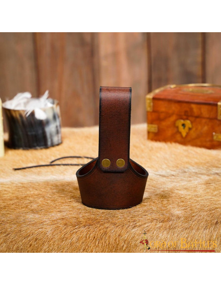 Handgemaakte baldric voor hoorns met...