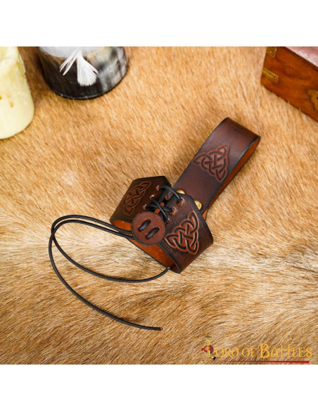 Tahalí artesanal para cuernos diseño...