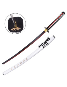 Decoratieve katana met witte schede