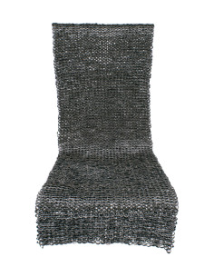 Middeleeuwse rok geklonken maliënkolder (134x35 cm.)
