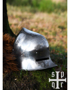 Spätmittelalterlicher Helm Schaller 2