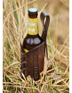 Porta botellas de cerveza de 0,33 l. en marrón 2